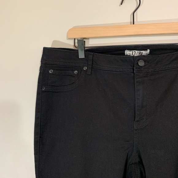 17/21 Denim - 17/21 Black Denim Stretch Jegging